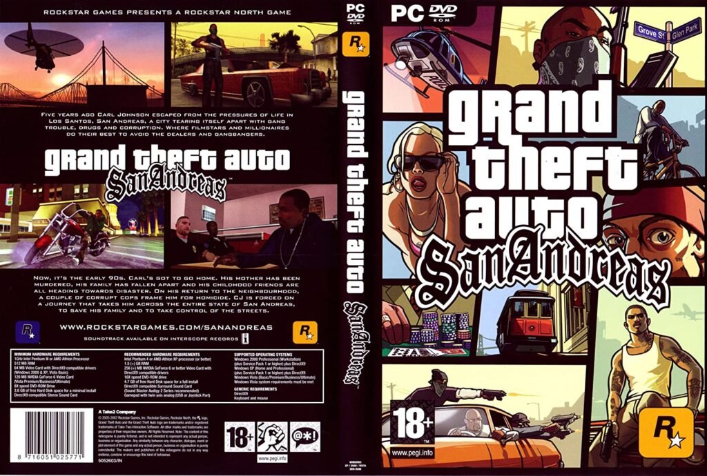 Grand Theft Auto: San Andreas For PC Download Grand Theft Auto